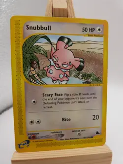 Pokemon Common Card : Snubbull 101/144 ( Skyridge Set) - Image 1