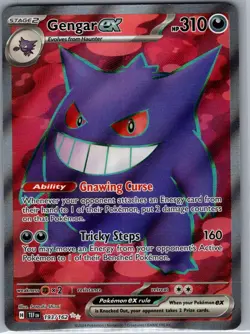 Gengar ex 193/162 SV05: Temporal Forces - Pokemon Card - NM - Image 1