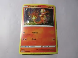 Charmander Holo Promo SWSH092 Pokemon Card LP - Image 1