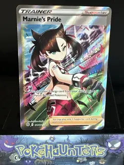 Pokemon Card Marnies Pride 171/172 Full Art Brilliant Stars Trainer Near Mint - Image 1
