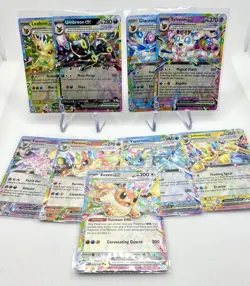 Prismatic Evolutions - Eeveelution - EX - All 9 Cards Complete Set - Pokemon TCG - Image 1