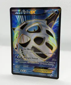 Pokemon TCG Glalie EX Full Art Ultra Rare Card 155/162 XY Breakthrough - Image 1