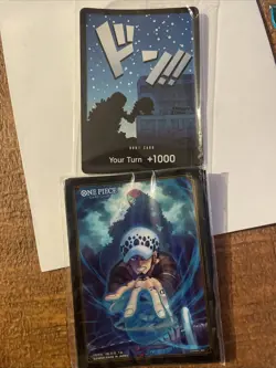 One Piece DF03 Devil Fruit Collection Vol 3 Sealed Promo Don Card & Sleeves Only - Image 1