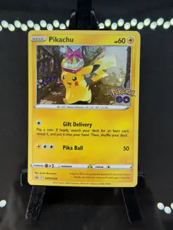 Pikachu SWSH234: Swirl??Sword & Shield Promo Cards Holo - Image 1