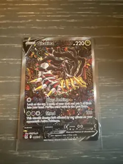 Giratina v Alternate Full Art Holo Card 186/196 Swsh11: Lost Origin Holo NM - Image 1