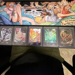 One Piece Raw Card Lot 47 cards NM Japanese plus a bunch of extra srs’! - Image 2