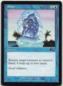 Snap 43 Common Urza's Legacy NM MTG - Image 1