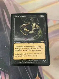 MTG - TOXIN SLIVER - RARE - LEGIONS - LP - Image 1