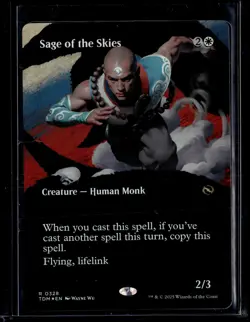 Sage Of The Skies - 328 - Foil - TDM - NM - MTG Magic the Gathering - Image 1