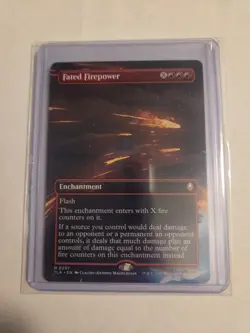 Fated Firepower - Borderless NM - Avatar The Last Airbender MTG - Image 1