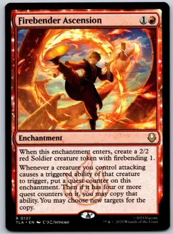 Firebender Ascension R Avatar: The Last Airbender 137 NM - Image 1