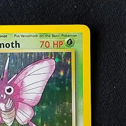 Pokemon TCG Venomoth Jungle 13/64 1st Edition Holo Rare LP+ - Image 3