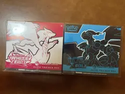 Black Bolt and White Flare Pokemon Center PC ETB Elite Trainer Box W/ CASES - Image 1