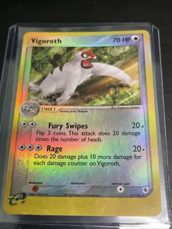 Vigoroth 47/109 Pokemon EX Ruby & Sapphire Reverse Holo Uncommon - Image 1