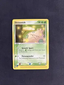 Pokemon TCG Shroomish EX Sandstorm 78/100 Regular Common Non Holo - LP - Image 1