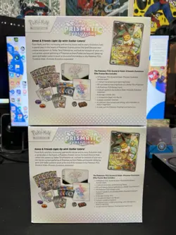 Pokemon Prismatic Evolutions Elite Trainer Box Factory Sealed 2x ETBs LOT OF 2 - Image 5