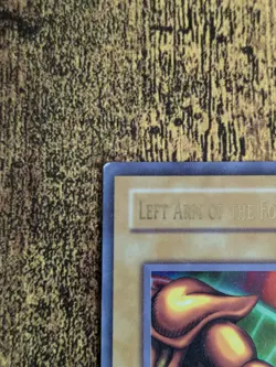 Yugioh Left Arm of the Forbidden One LOB-123 Original Unlimited - Image 4