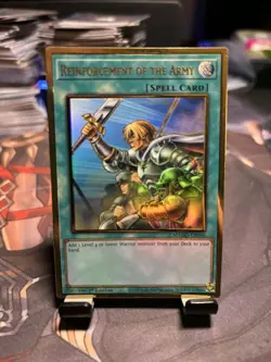 Yu-Gi-Oh! Reinforcement of the Army 1st Ed. MAGO-EN046 Gold Rare NM/LP x1 - Image 1