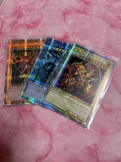 Yugioh: Egyptian God Cards - Set of Quarter Century Secret Rares - LC01-EN001-3 - Image 1