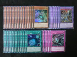 YU-GI-OH 47 CARD CYBERDARK DECK *READY TO PLAY* - Image 1