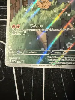 Pokemon TCG Victini Full Art Holo Black Star Promo Card 208 Nm - Image 5