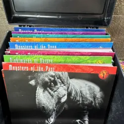 Weird & Wild Creatures Box Set Large & Small Trading Cards Monsters With Case - Image 2