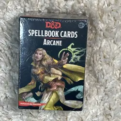 D&D Spellbook Cards Arcane - New Deck - Wizards Warlocks & Sorcerers - Image 1