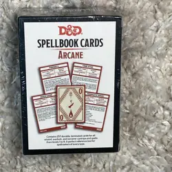 D&D Spellbook Cards Arcane - New Deck - Wizards Warlocks & Sorcerers - Image 3