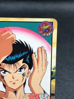 Yusuke Urameshi YuYu Hakusho Card TCG BANDAI Made In JAPAN 1995 Anime No.5 - Image 5