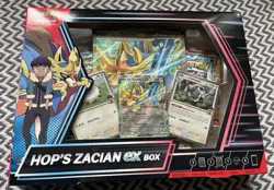 Pokemon TCG - Hop’s Zacian ex Box 🎴 Sealed - Promo Card & Packs Inside - Image 1