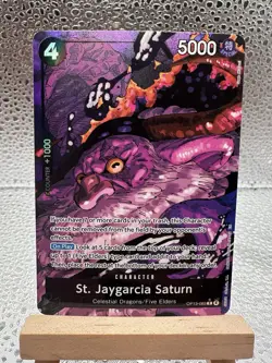 St. Jaygarcia Saturn OP13-083 Alt Art Carrying On His Will One Piece Card - Image 1