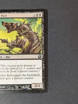 MTG Card - 2x Ichor Rats - Scars of Mirrodin - LP - Black - Magic The Gathering - Image 4