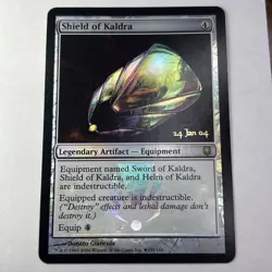 Shield of Kaldra Prerelease Cards Foil LP - Image 1