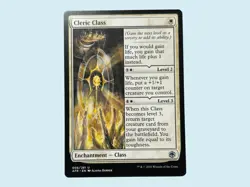 CLERIC CLASS, Forgotten Realms, Near Mint, MTG - Magic the Gathering - Image 1