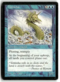 MTG Taniwha - Mirage Heavily Played English - Image 1