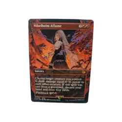 Nibelheim Aflame (Borderless) Final Fantasy Regular - Image 1