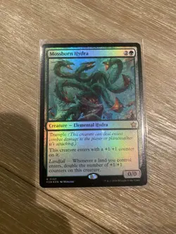 ?? MTG: Mossborn Hydra Foundations Foil #107 NM+ Condition, - Image 1