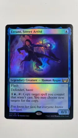 MTG Streets of New Capenna Errant, Street Artist Foil 41/281 - Image 1