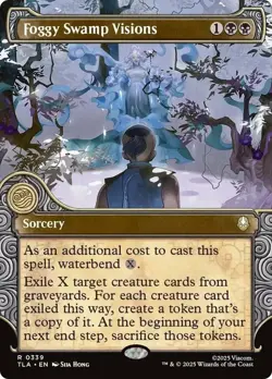 Foggy Swamp Visions (Showcase) [Avatar: The Last Airbender] MTG - Image 1