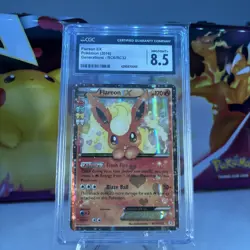CGC 8.5 Flareon EX Generations RC6/RC32 Radiant Collection Holo Pokemon Card - Image 1