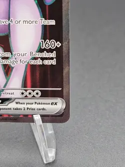 Pokemon TCG Team Rocket's Mewtwo ex 213/182 Sv10: Destined Rivals Holo - Image 4