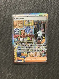 Pokemon TCG Salvatore 212/162! NM Condition! See Description! - Image 1