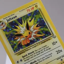 Pokemon TCG - Jolteon 4/64 Jungle Holo Rare WOTC 1999 - EXC - Image 1