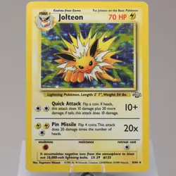 Pokemon TCG - Jolteon 4/64 Jungle Holo Rare WOTC 1999 - EXC - Image 2