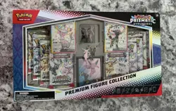 Pokemon TCG Scarlet & Violet Prismatic Evolutions Premium Figure Collection Box - Image 1