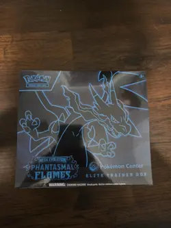 Phantasmal Flames Pokemon Center PC ETB Pokemon TCG - In Hand - Image 1