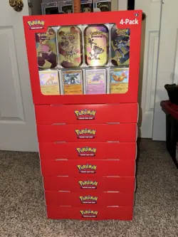 Pokemon TCG Sealed Lot Of 8 Sam’s Club 151 Mini Tin Bundles - Image 1