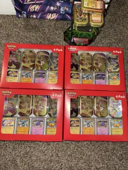 Pokemon TCG Sealed Lot Of 8 Sam’s Club 151 Mini Tin Bundles - Image 3