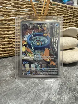 Pokemon TCG Squirtle 148/142 Stellar Crown Illustration Rare [NM/Mint] - Image 1