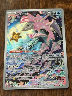 Veluza 192/182 Pokemon TCG SV04 Paradox Rift Illustration Rare Near Mint/ Better - Image 2